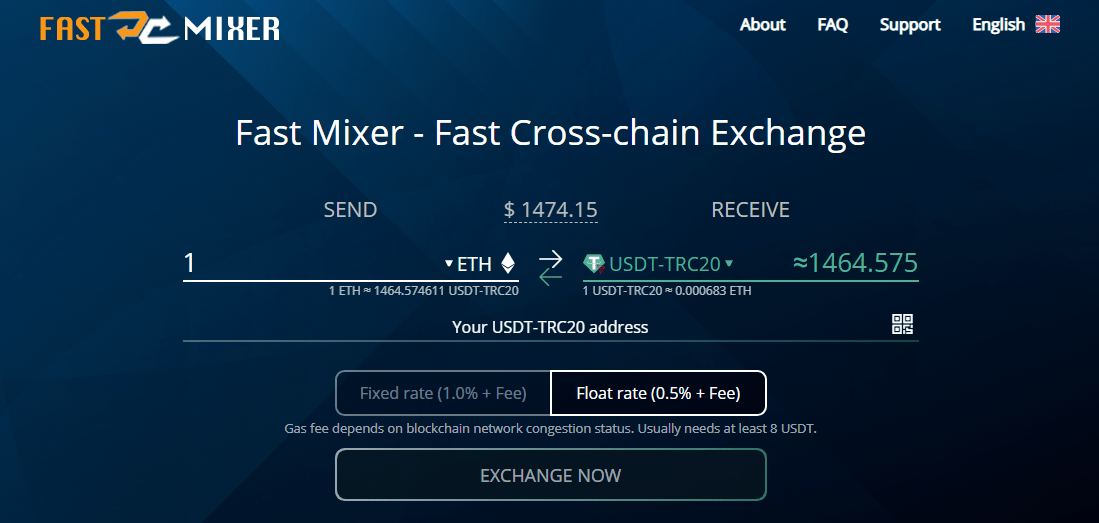 Fastmixer.cash混币服务对以太币的影响<strong></p>
<p>迪特币</strong>？