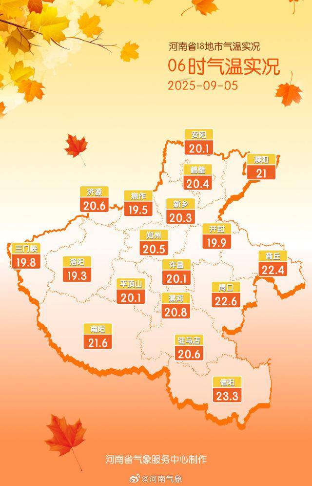 局部暴雨伴强对流 早晚20℃上下<strong></p>
<p>uco美股</strong>！河南阴雨在线 秋凉渐浓