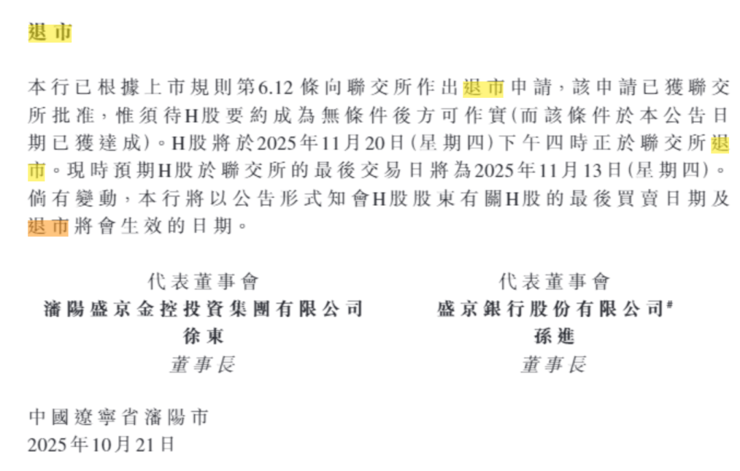 总资产万亿盛京银行<strong></p>
<p>小米股票</strong>，拟于下个月退市！